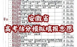安徽高考志愿填報(安徽高考招生網)