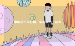 中國(guó)學(xué)歷排行榜，中國(guó)學(xué)歷一覽表