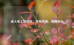 成人電工培訓(xùn)班：學(xué)有所得，用得放心
