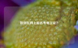 如何在網(wǎng)上報(bào)名考電工證？