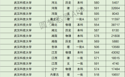 武漢科技大學(xué)錄取分數(shù)線