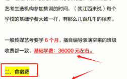 走藝考一年得花多少錢（科普）