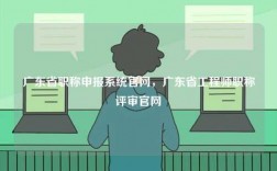 廣東省職稱申報系統官網，廣東省工程師職稱評審官網