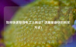 如何快速取得電工上崗證？這里是最快的購買方式！