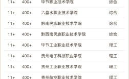 2024年貴州專科學(xué)校排名公辦