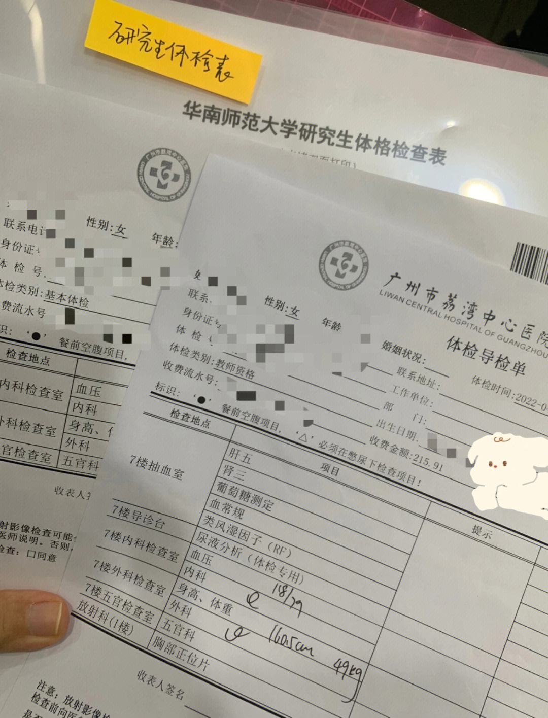 研究生體檢去醫(yī)院掛什么科(考研體檢什么情況不通過)-圖1
