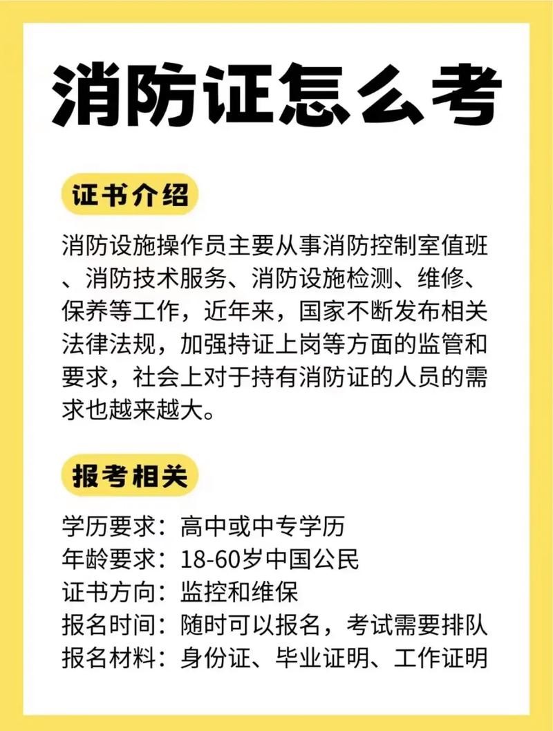中級消防設(shè)施操作員的證件怎么考-圖1
