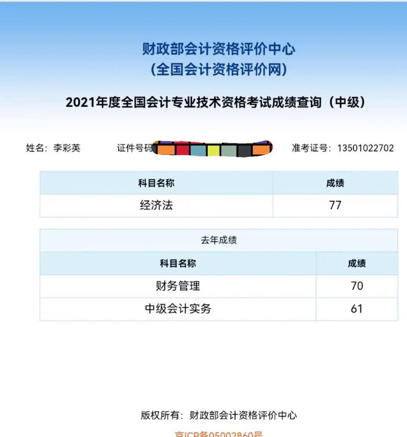 中級(jí)考試查詢(xún)成績(jī)-圖1