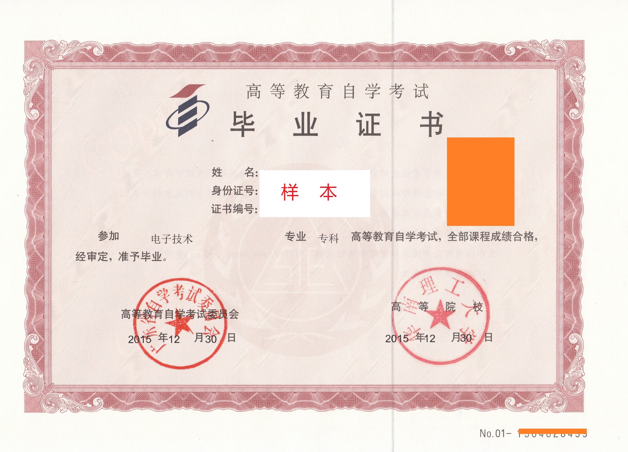 自考本科多久拿畢業(yè)證-圖1
