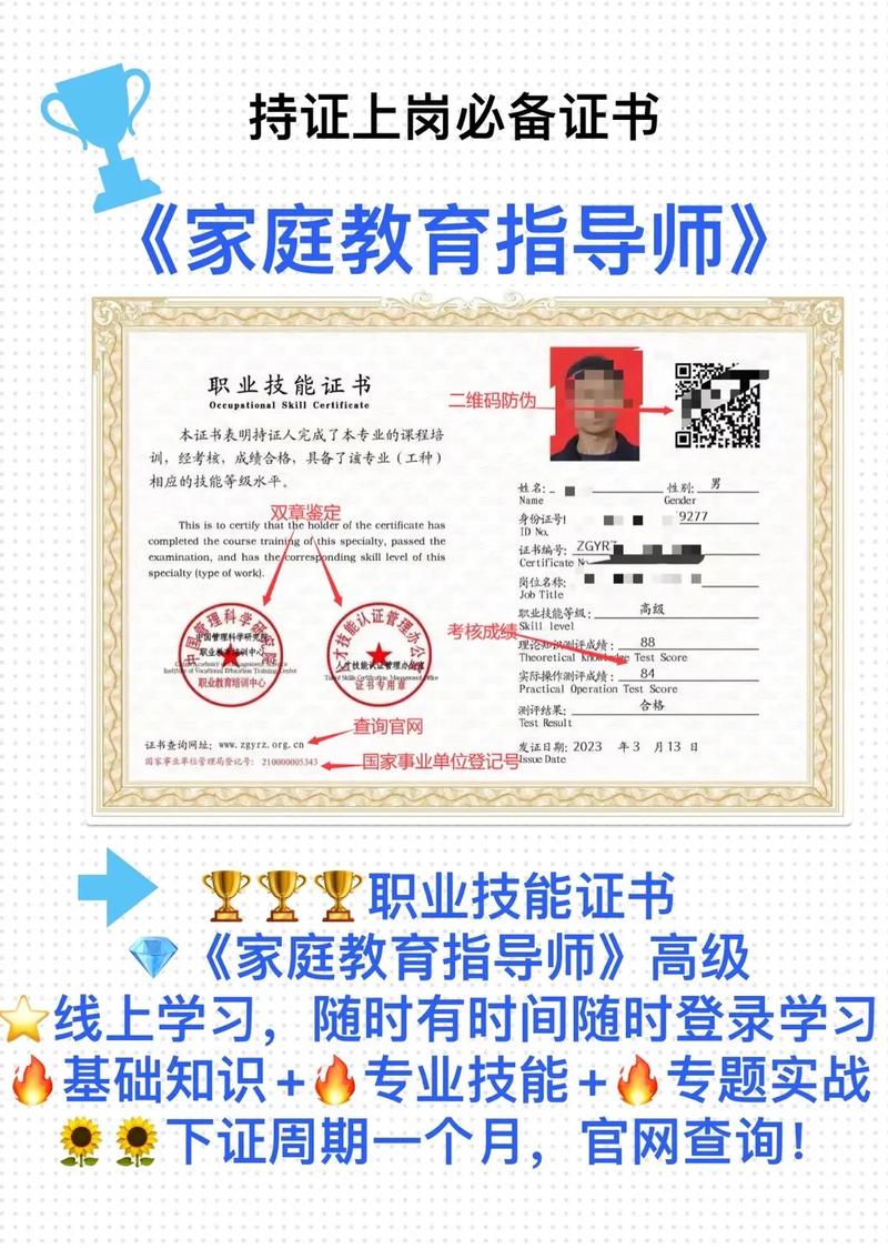 高級(jí)家庭教育指導(dǎo)師是個(gè)什么證-圖1