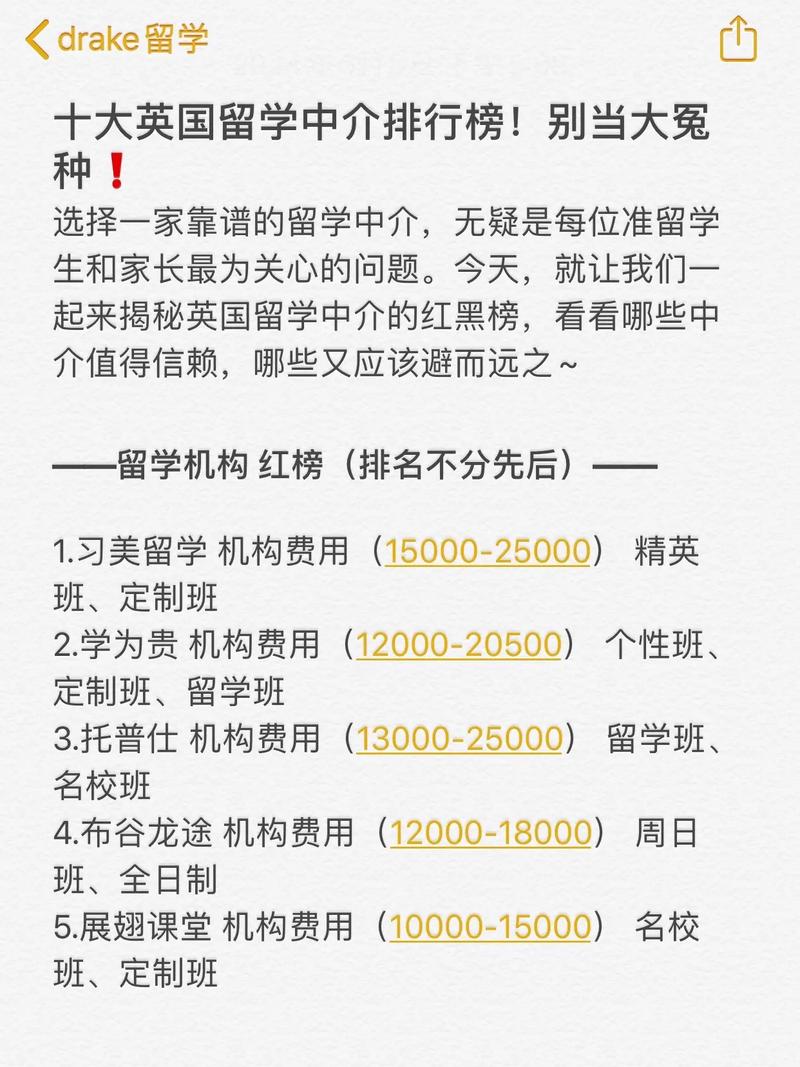 英國留學中介排名-圖1