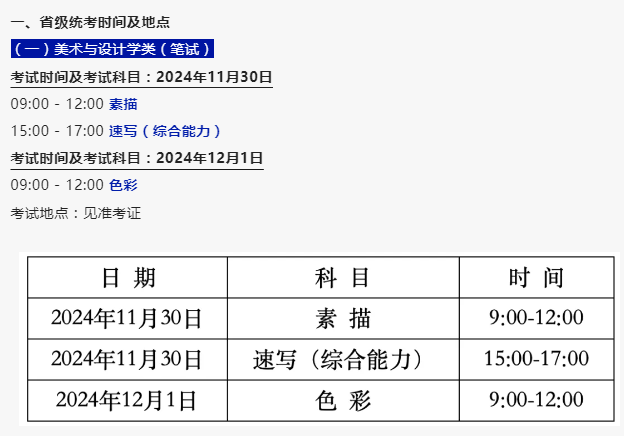 2025年內(nèi)蒙古藝術統(tǒng)考考試時間 具體幾月幾日-圖1