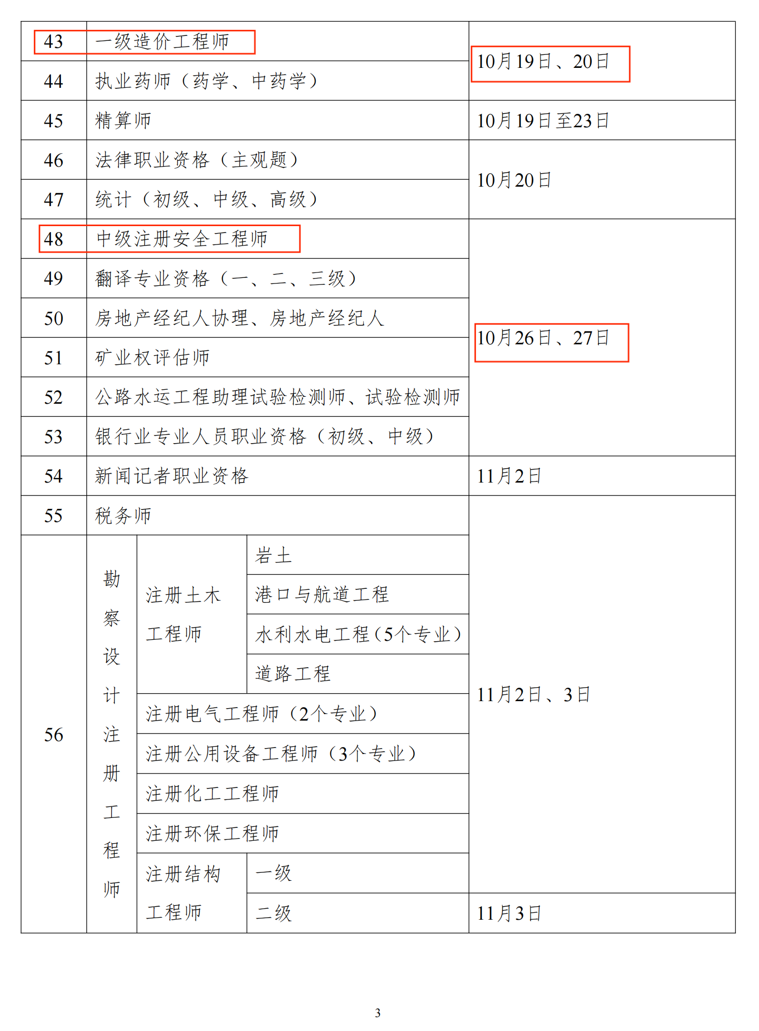 新疆二級建造師報名時間和考試時間-圖1
