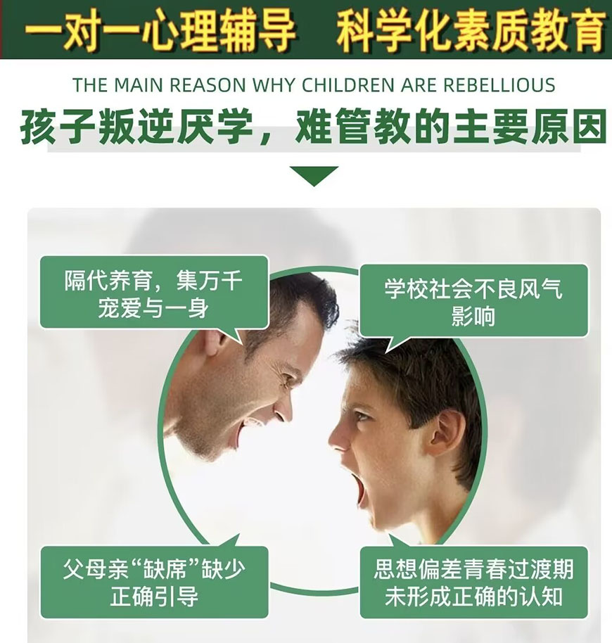 武漢地區(qū)問題青少年全封閉式特訓(xùn)營(yíng)(叛逆厭學(xué)網(wǎng)癮管教學(xué)校)-圖3